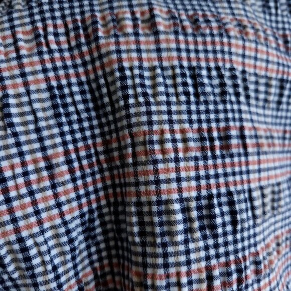 Maeve Anthropologie Hazelle Plaid Slim Pants Size 4 Paperbag High Waist Trousers - Picture 13 of 16